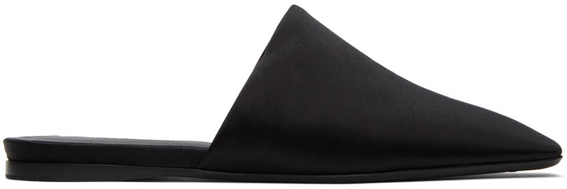 Одяг Max Mara Max Mara Satin Loafers чорний | 45263727600 MM81395