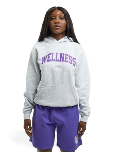 Світшоти Sporty & Rich Wellness Ivy Hoodie Сірий | HO431HG