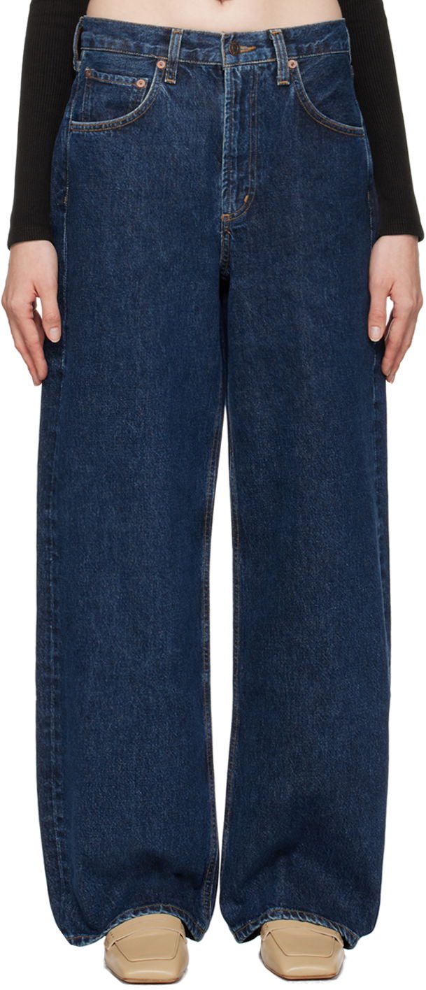 Джинси AGOLDE AGOLDE Low Curve Jeans Синій | A197B-1206