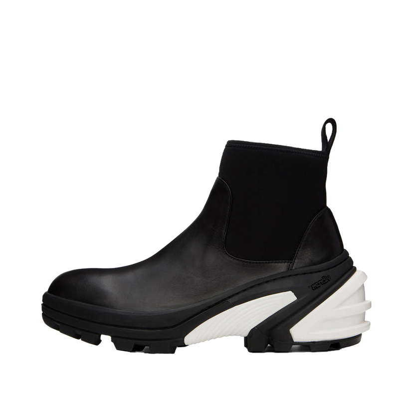 Кросівки та взуття 1017 ALYX 9SM 1017 ALYX 9SM Leather Mid Chelsea Boots чорний | AAUBO0059LE02