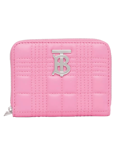 Гаманець Burberry Quilted Lola Zip Wallet Рожевий | 8049290