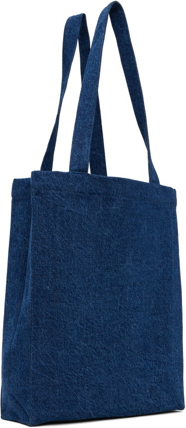 сумка-тоут A.P.C. A.P.C. Lou Carpenter Denim Tote Bag Синій | COHTD-M61990, 2