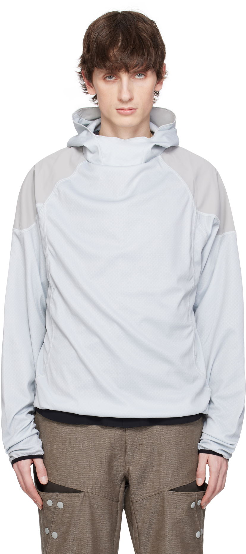 Світшоти GR10K GR10K Combact Hoodie Сірий | BG824122EI