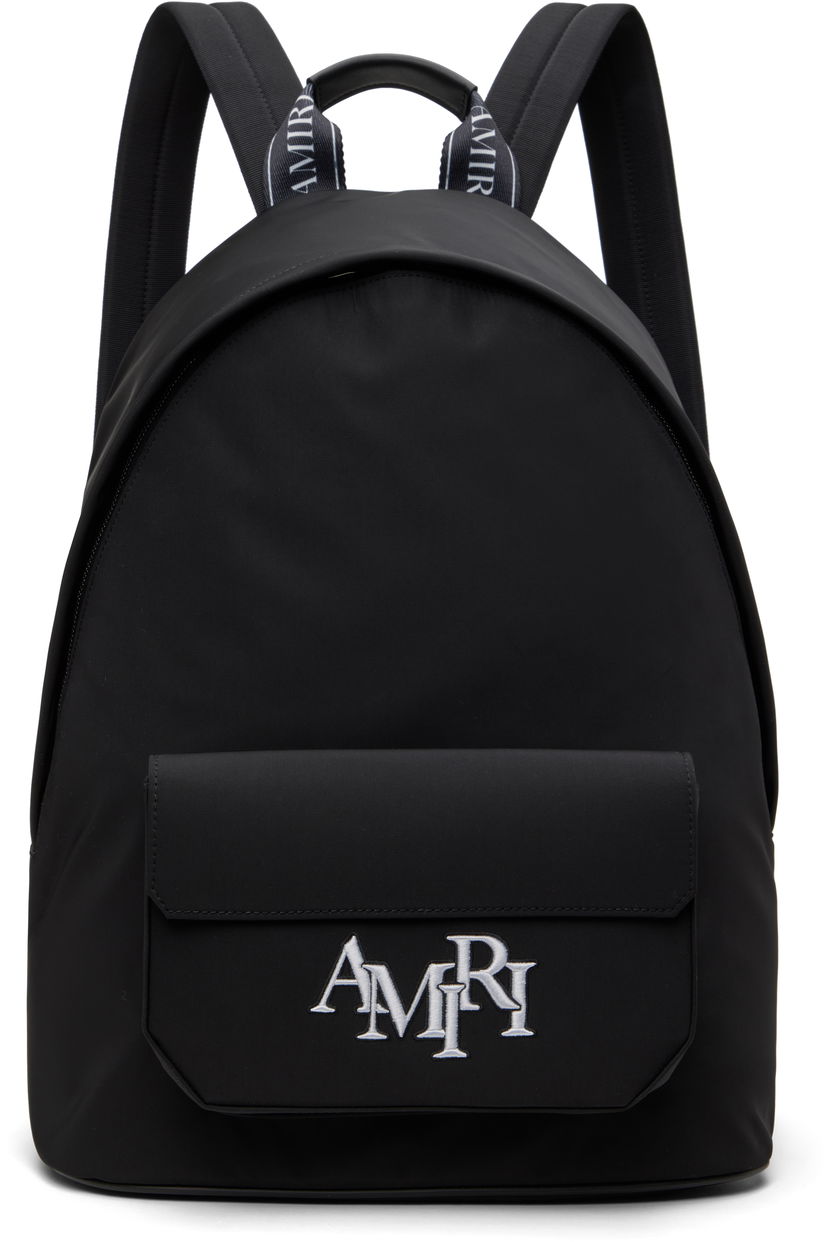 Рюкзак AMIRI AMIRI Staggered Backpack чорний | AMBGBP1010