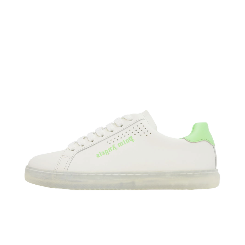 Кросівки та взуття Palm Angels White & Green Palm One білий | PWIA035E23LEA0020150