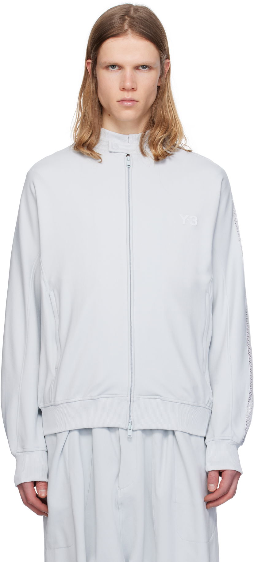 Куртка бомбер Y-3 Y-3 Track Jacket Сірий | JM7833