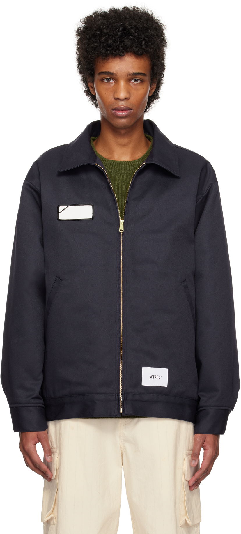 Куртка WTAPS WTAPS Wrecker Jacket темно-синій | 242WVDT-JKM05