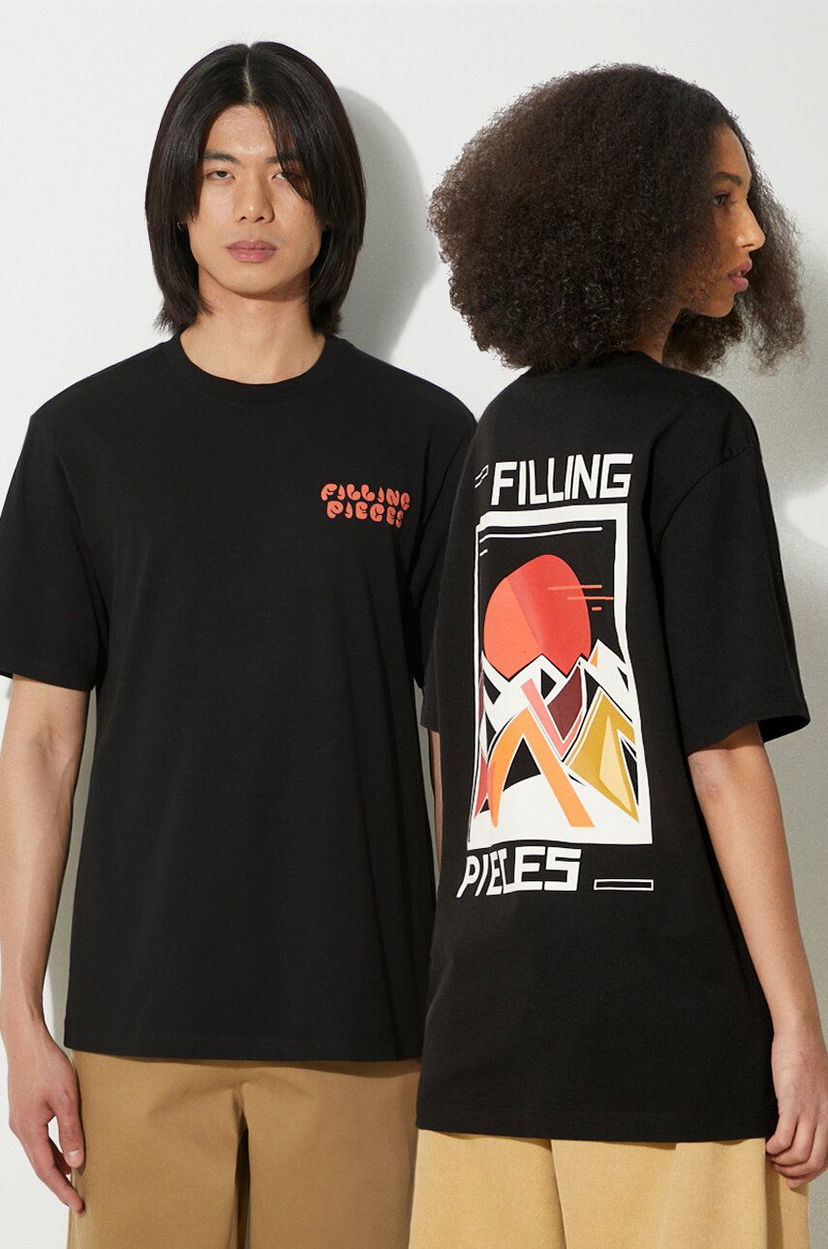 Футболка Filling Pieces Filling Pieces Sunset Graphic T-Shirt чорний | 74417021861