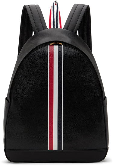 Рюкзак Thom Browne Thom Browne Pebble Grain RWB Stripe Backpack чорний | UAG233A-00198, 0