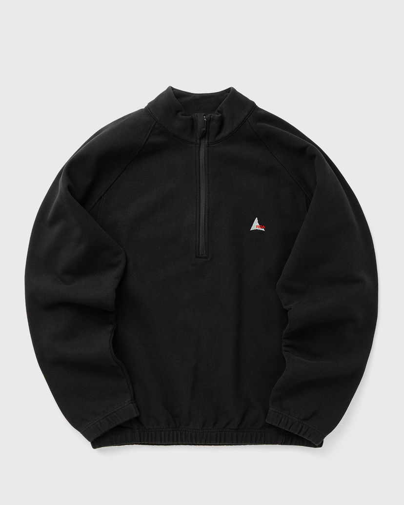 Світшоти ROA Heavy Half Zip Sweatshirt чорний | RBMW0334FA241