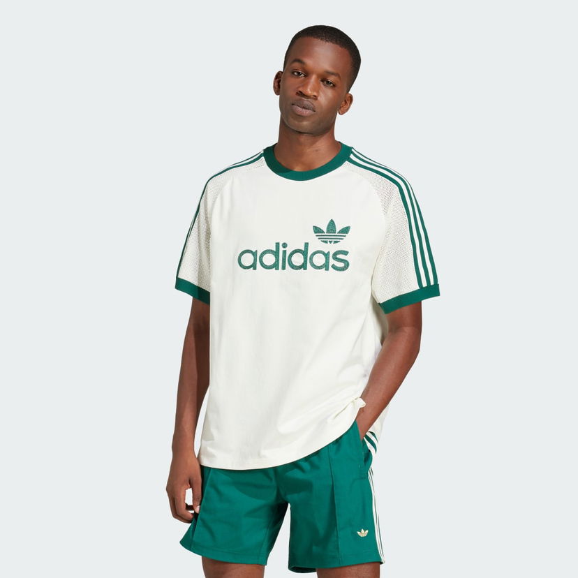 Футболка adidas Performance Premium Knitted T-Shirt білий | JD3407