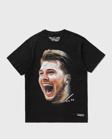 Футболка Mitchell & Ness Mitchell & Ness Luka Doncic Players Association Big Face T-Shirt чорний | SS15412-NBPBLCK, 0