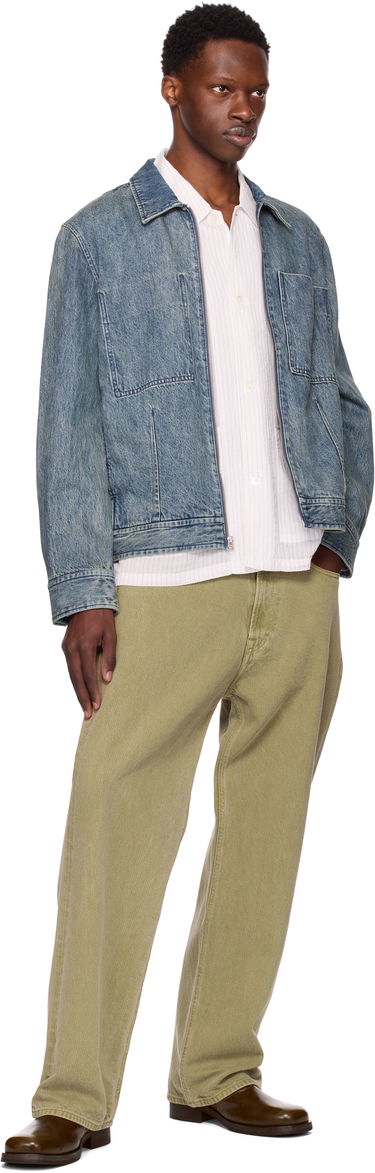Куртка rag & bone Rag & Bone Simon Garage Denim Jacket Синій | MBW25P2011DNML, 3