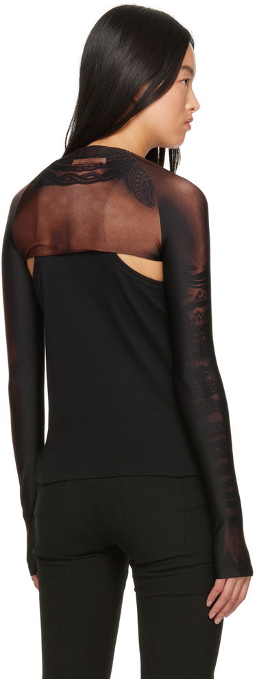 Безрукавка Jean Paul Gaultier Jean Paul Gaultier Open-Shoulder Top чорний | 23/15-F-TO105-J527-67, 2