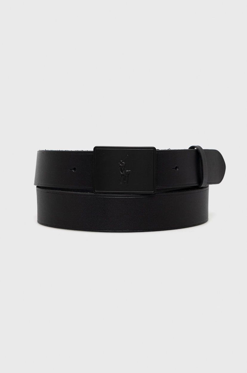 Ремені Polo by Ralph Lauren Polo Ralph Lauren Leather Belt чорний | 405691693005