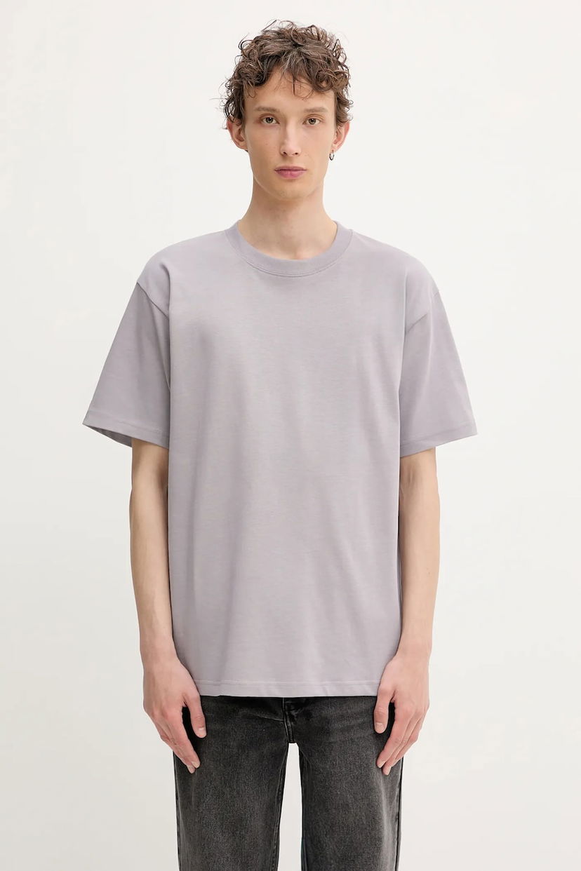 Футболка NORSE PROJECTS Norse Projects Norse Standard Heavy Loose T-Shirt Сірий | N01.0679.6017