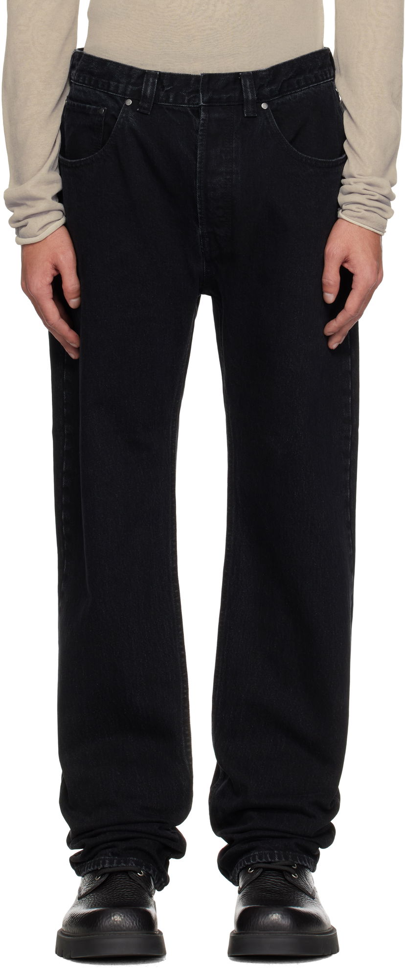 Джинси Entire Studios Entire Studios Slem Jeans чорний | ESM-S25-11004-MA
