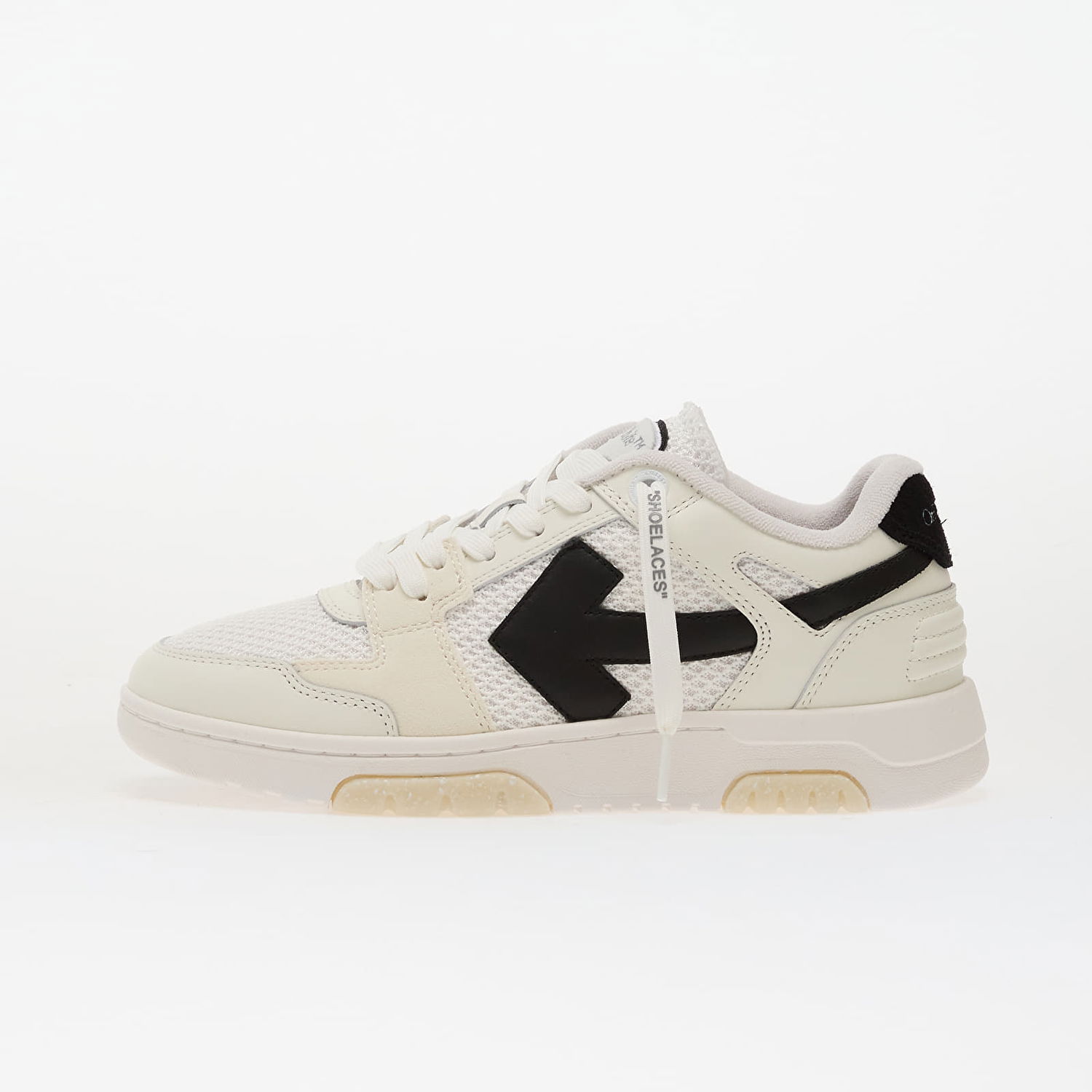 Кросівки та взуття Off-White Slim Out Of Office бежевий | OWIA276C99LEA0020110, 0