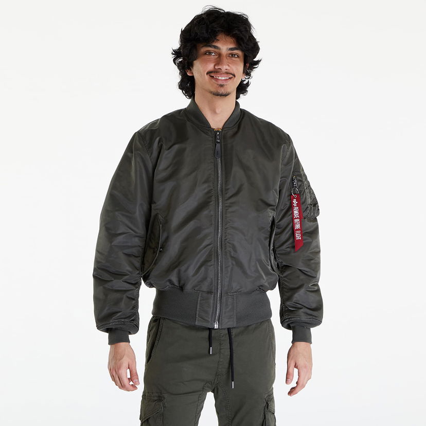 Куртка Alpha Industries MA-1 Heritage Rep Grey Сірий | 100101 04