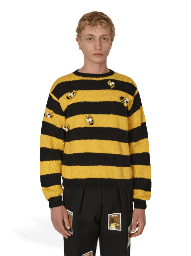 Cветр Sky High Farm Hand Knit Bee Knit Sweater Різнокольоровий | SHF02N003 1