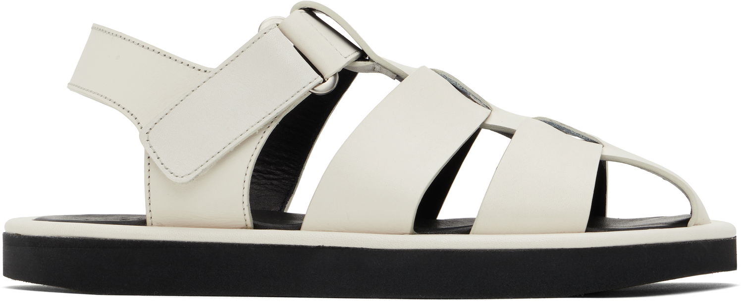 Догляд за взуттям Studio Nicholson Studio Nicholson Cassius Sandals білий | CASSIUS SNW - 1380, 0