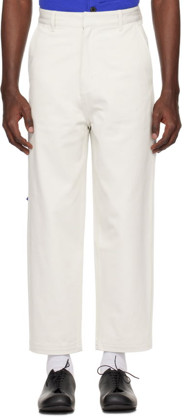 Штани ADER ERROR Patch Trousers білий | BMSGFYBT0101IV, 0