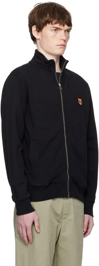 Світшоти MAISON KITSUNÉ Fox Head Patch Fullzip Regular Sweatshirt чорний | PM02134KM0340, 1