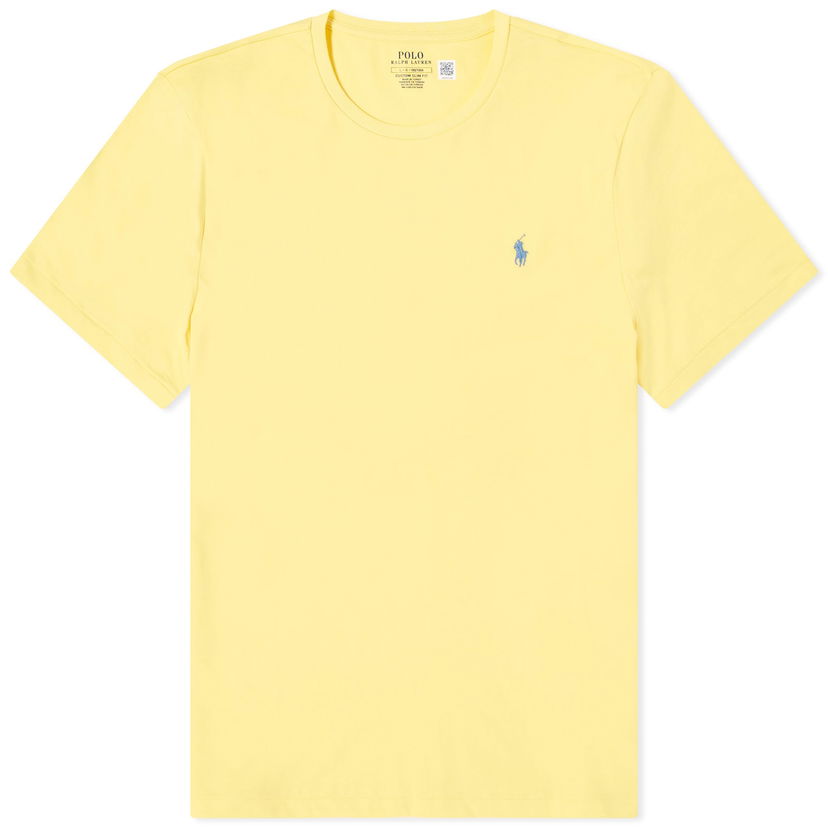 Сорочка поло Polo by Ralph Lauren Custom Fit T-Shirt Жовтий | 710671438358
