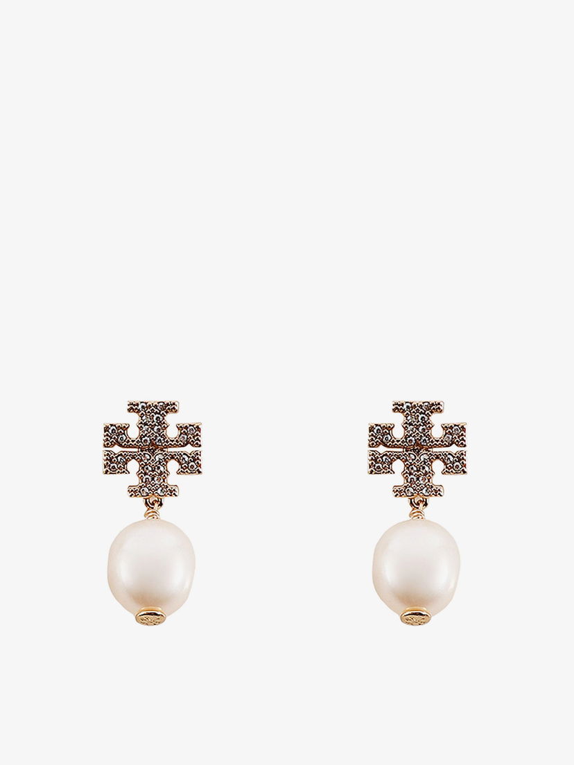 Сережки Tory Burch Pearl Drop Earrings Металік | 60525137