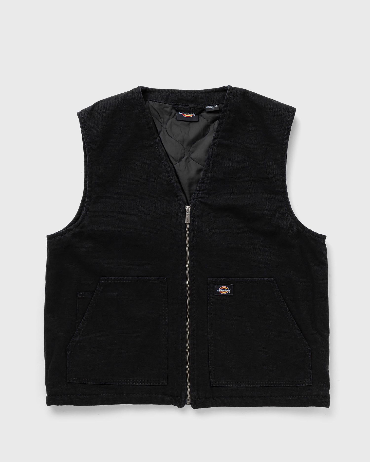 Одяг та аксесуари Dickies Duck Canvas Gilet Man Desert Sand Size XS чорний | 0A4YQK, 1