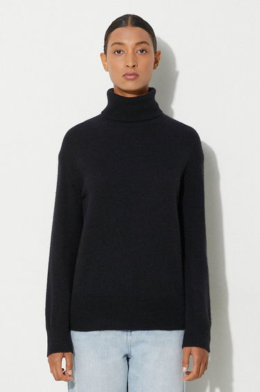 Cветр A.P.C. Turtleneck Sweater чорний | WYAAD.F23374.LZZ, 0