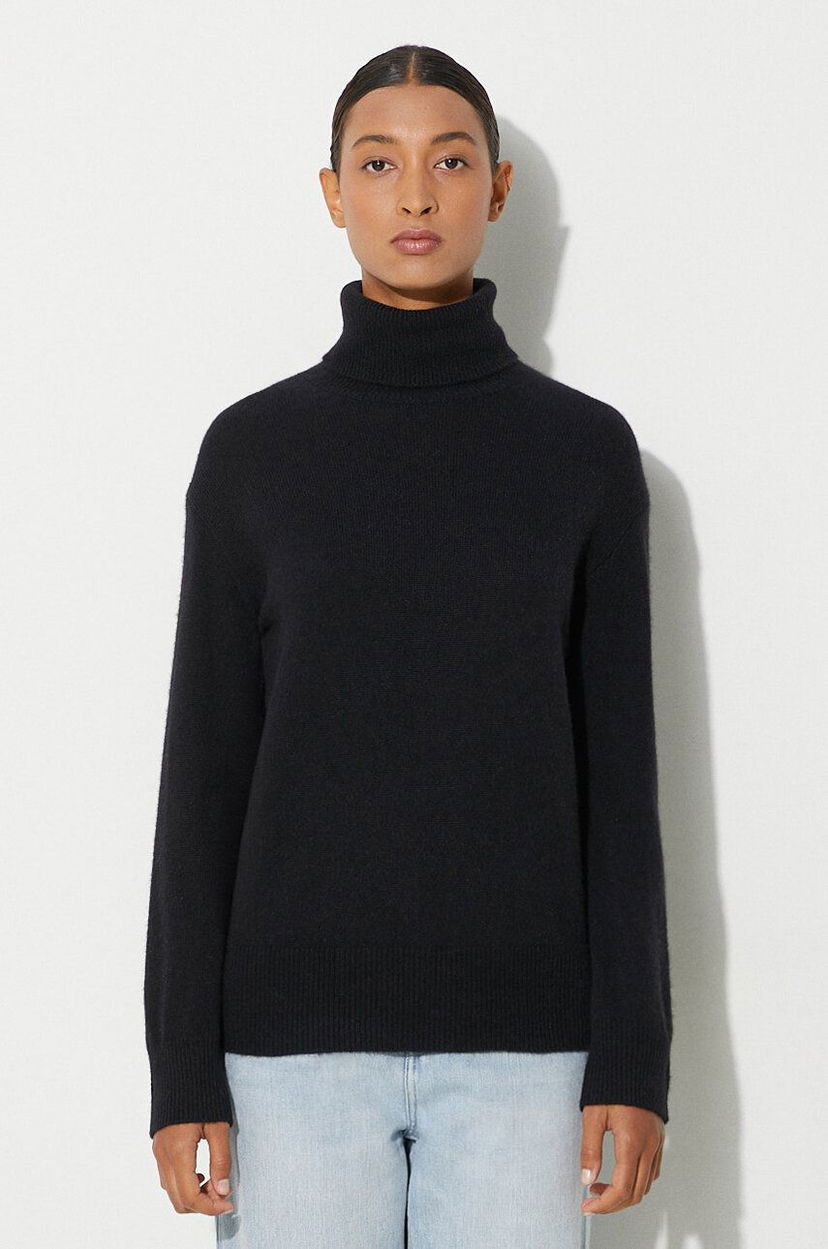 Cветр A.P.C. Turtleneck Sweater чорний | WYAAD.F23374.LZZ