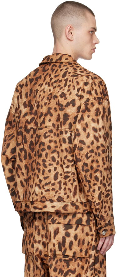 Куртка We11done We11done Allover Print Jacket Коричневий | WD-JK1-23-245-U-BR, 2