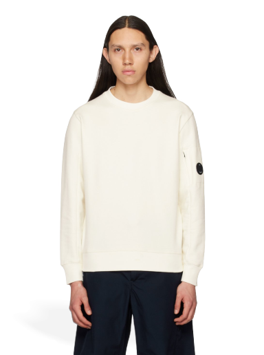 Світшоти C.P. Company Lens Sweatshirt білий | 14CMSS022A-005086W