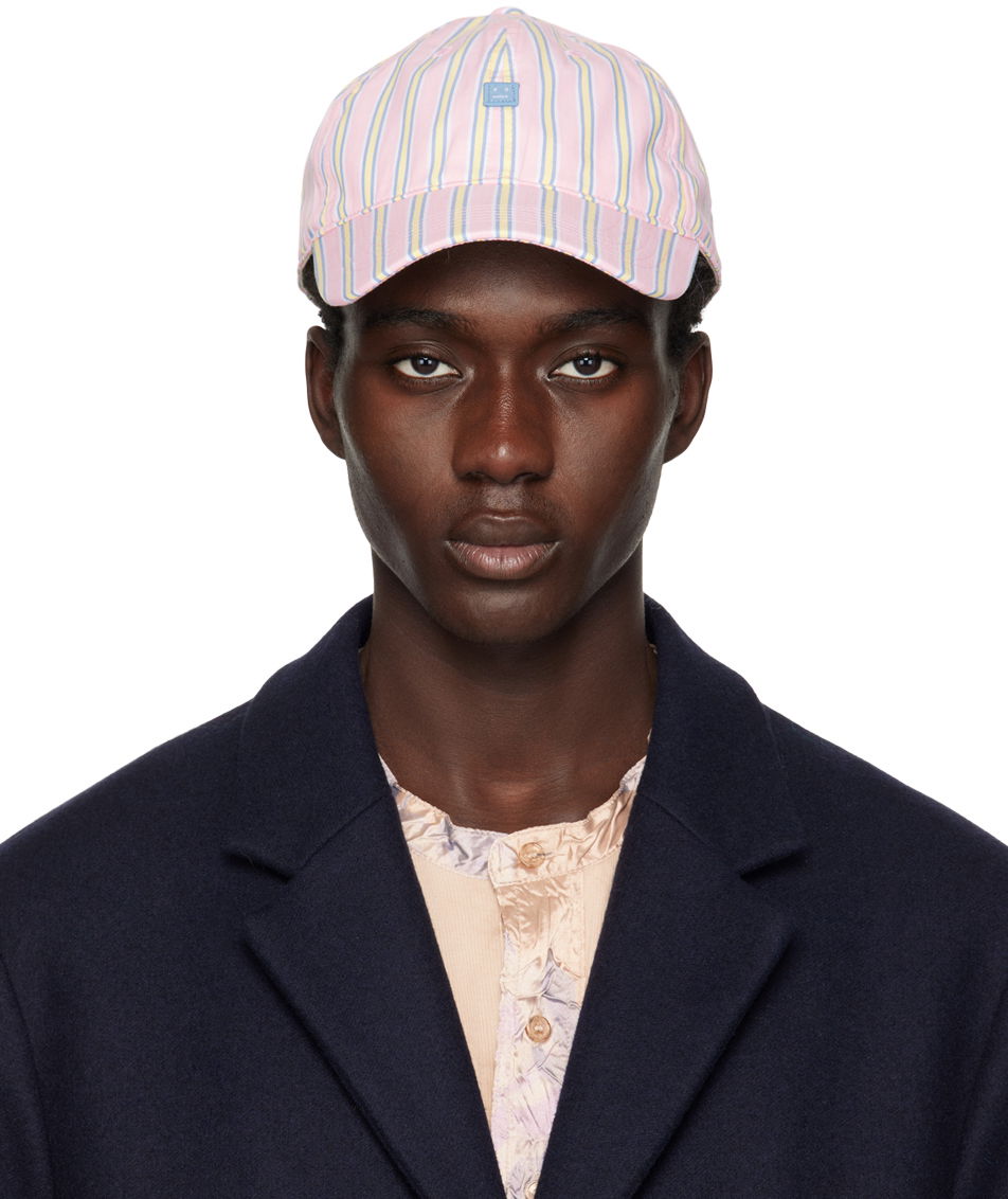 Кепка Acne Studios Micro Patch Cap Рожевий | C40323-, 0