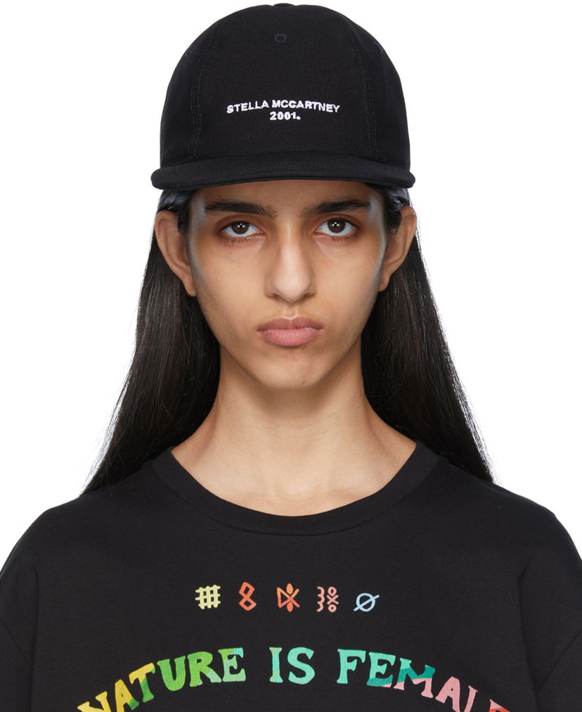 Кепка Stella McCartney Cap чорний | 570194WP0023