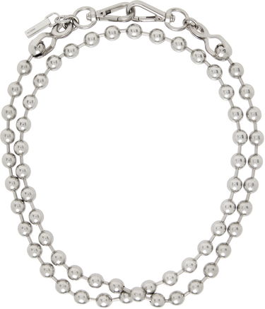 Кольє We11done We11done Ball Chain Necklace Металік | WD-AJ0-25-589-U-SS, 0