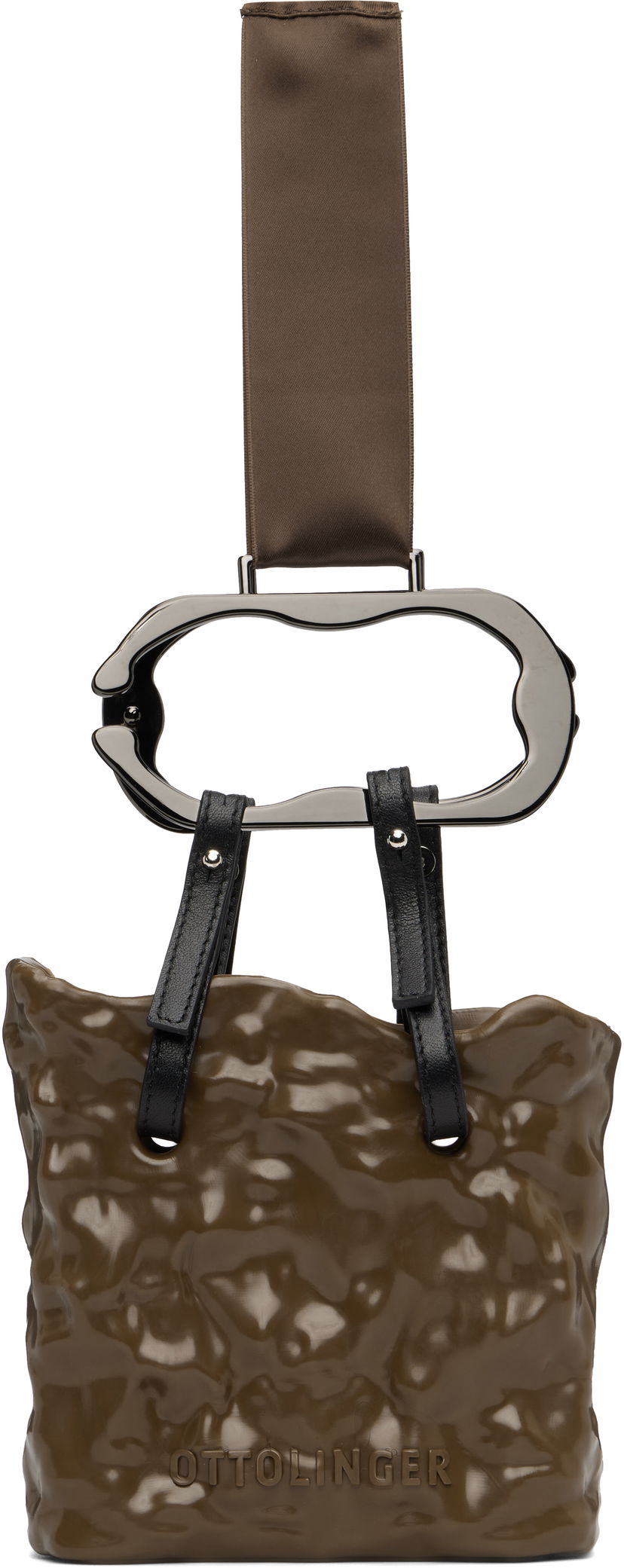 Сумочка Ottolinger Ottolinger C Band Signature Ceramic Bag Коричневий | 126-901626-01