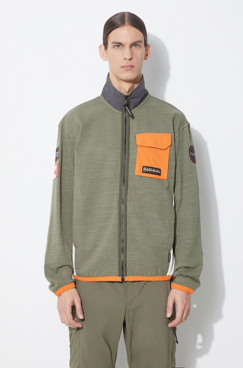 Світшоти Napapijri Sweatshirt B-Tepees FZ Зелений | NP0A4HP4GAE1