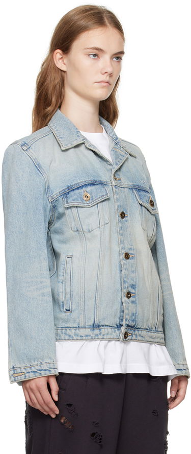 Куртка We11done Washed Denim Jacket Синій | WD-DJ2-24-348-W-SK, 1