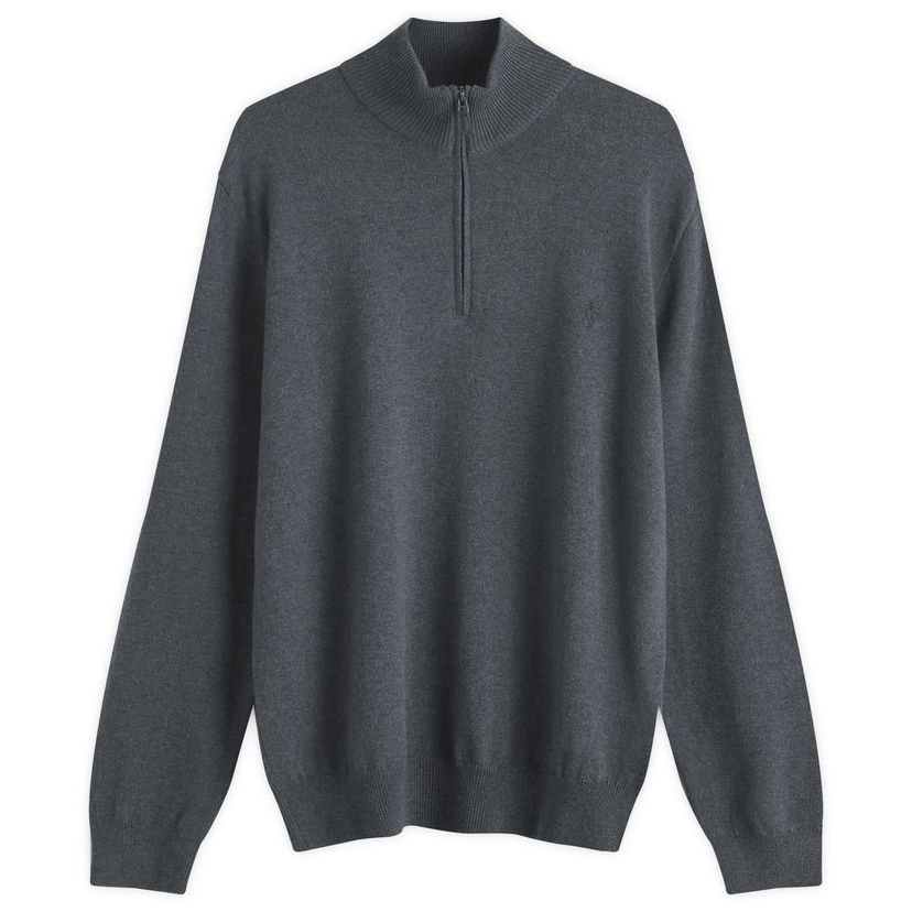 Cветр Polo by Ralph Lauren Half Zip Jumper Сірий | 710876756017