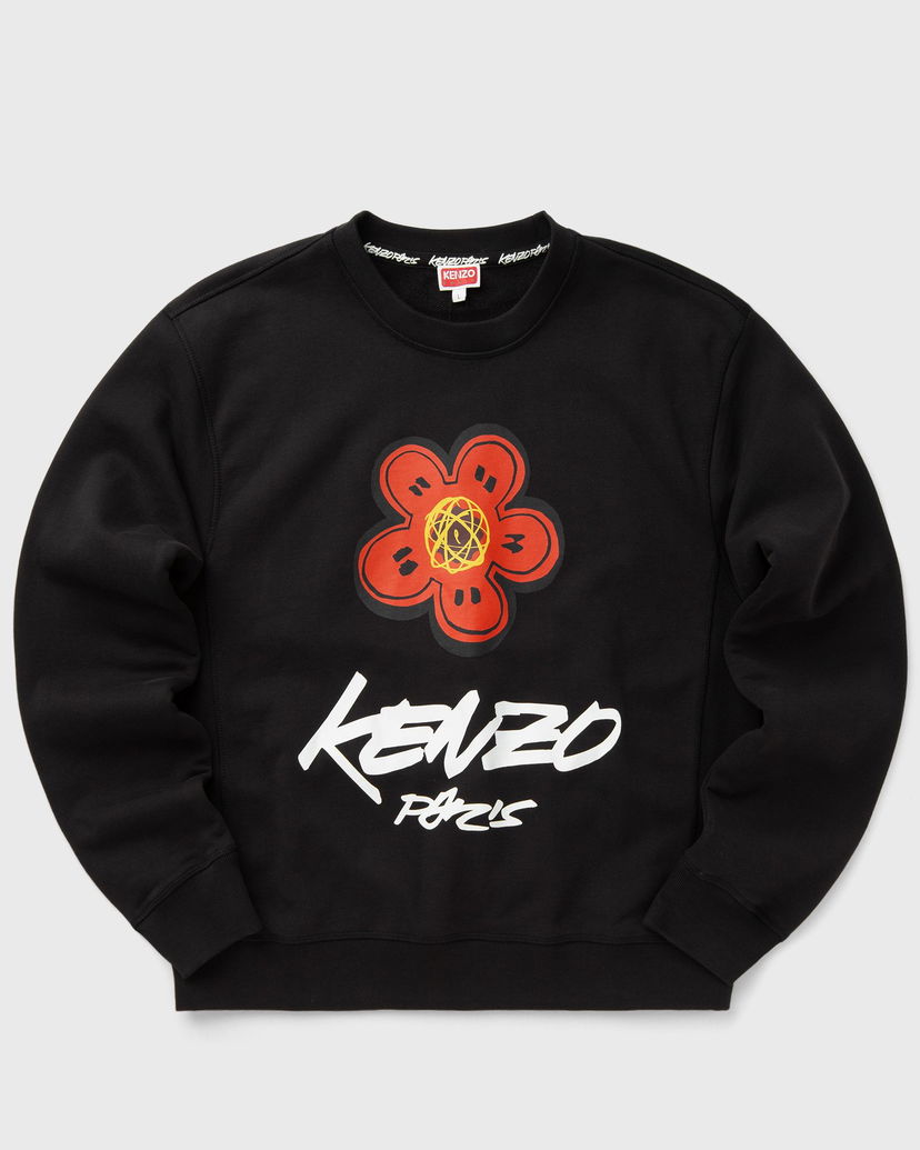 Світшоти KENZO FUTURA Classic Flower Sweatshirt чорний | FF65SW2524MC.99J