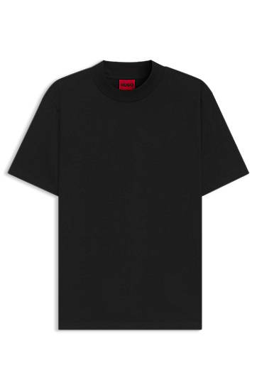 Футболка BOSS Slim Fit Stretch Cotton Stand Collar T-Shirt чорний | 50542968