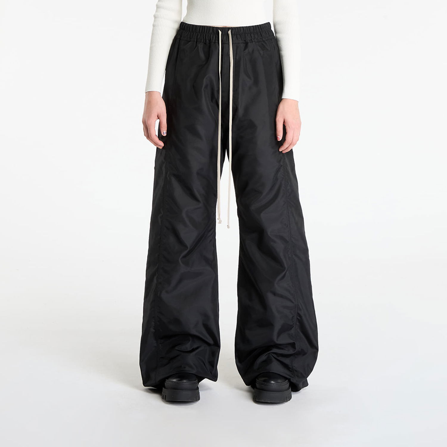 Штани Rick Owens Rick Owens DRKSHDW Pusher Pants чорний | DU02E7393 NCV 09, 1