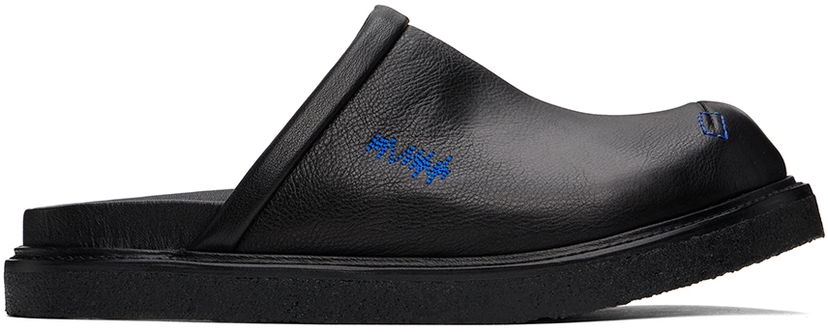 Одяг ADER ERROR ADER error Curve Sabot 02 Mules чорний | BMADSSCS0401BK