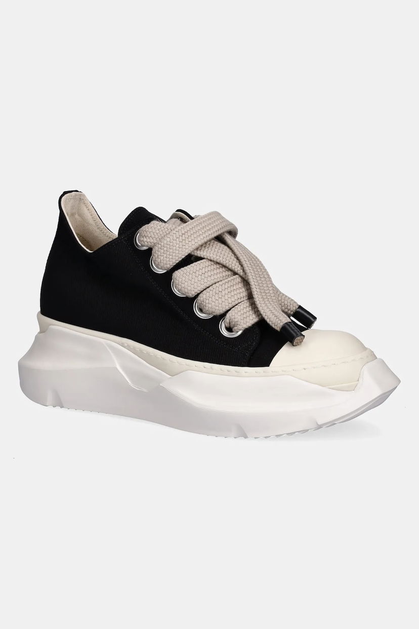 Кросівки та взуття Rick Owens Rick Owens DRKSHDW Jumbolace Abstract Low чорний | DU02E7845.DOW2