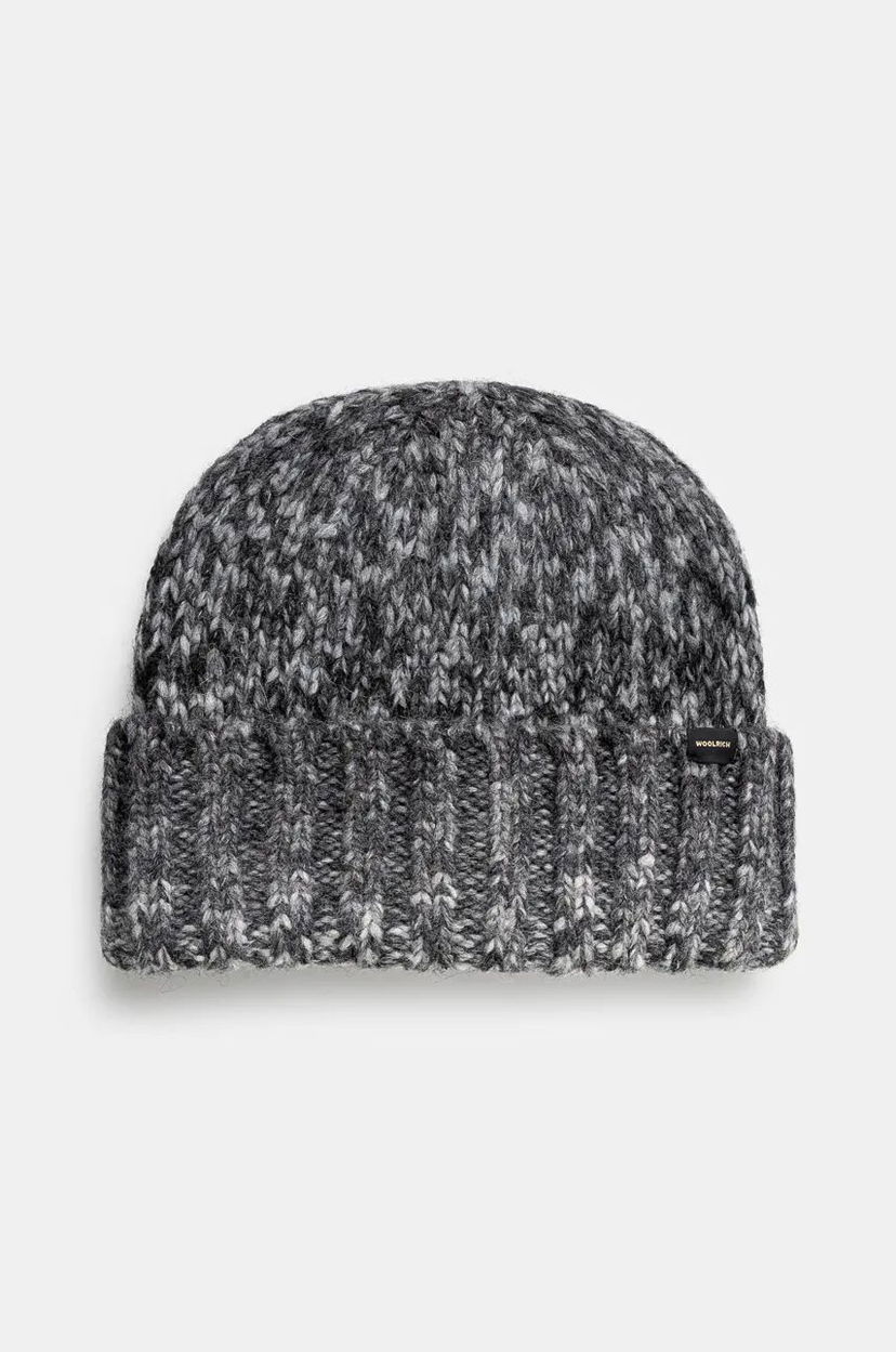 Шапка WOOLRICH Wool Blend Space Dye Beanie Сірий | CFWOAC0291MRUF0767.UF07