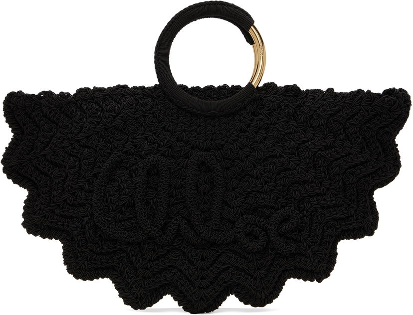 Сумочка CHLOÉ Chloé Small Paravent Bracelet Bag чорний | CH25US622P23