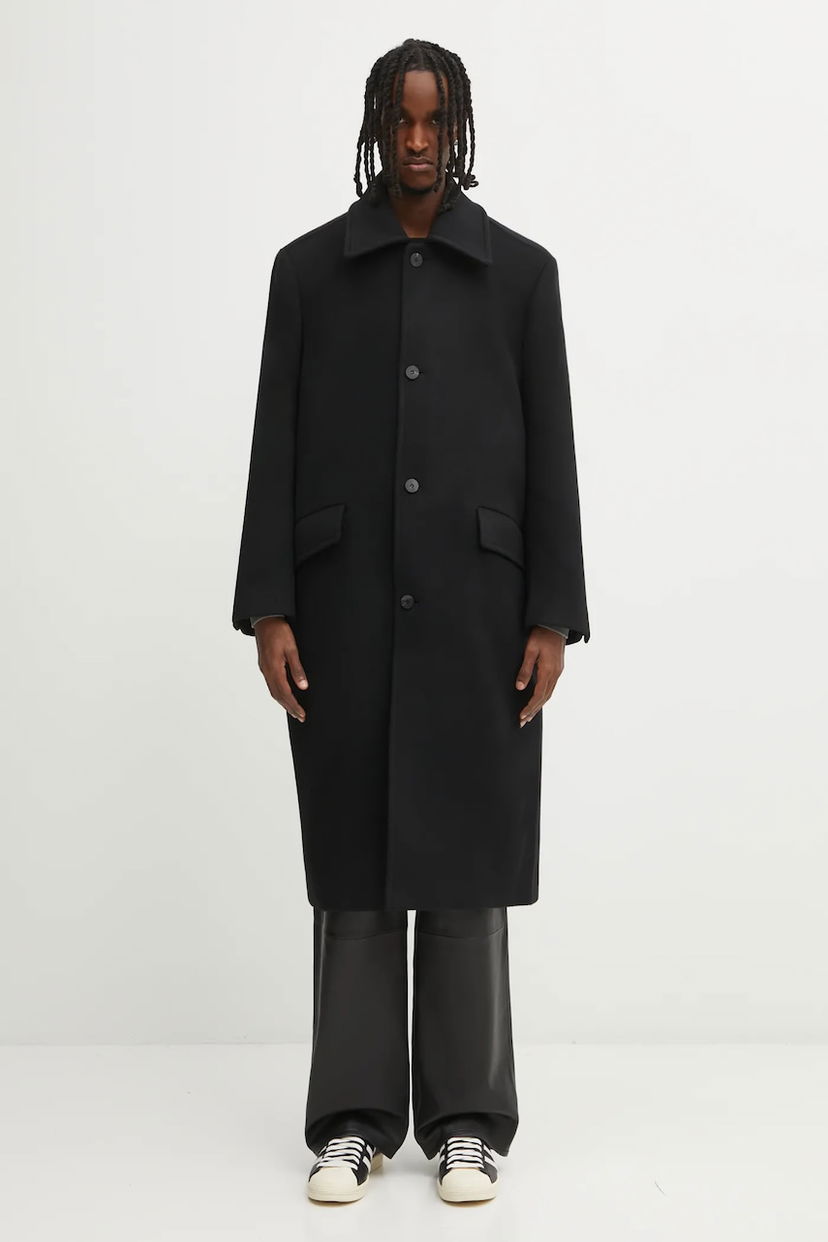 Пальто ADER ERROR Ader Error Wool Coat чорний | BO42FYCT0101BK