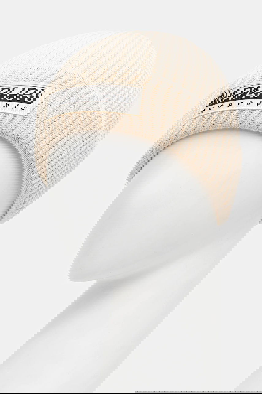 Шапка Napapijri Napapijri F-Vispa Beanie бежевий | NP0A4HXMN1J1, 1